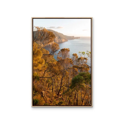 Tasmania in Autumn Tones - Cape Huay Photographic Print of Tasmanian Wilderness I Heart Wall Art Australia