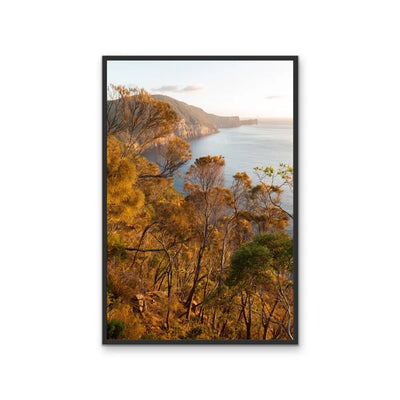 Tasmania in Autumn Tones - Cape Huay Photographic Print of Tasmanian Wilderness I Heart Wall Art Australia