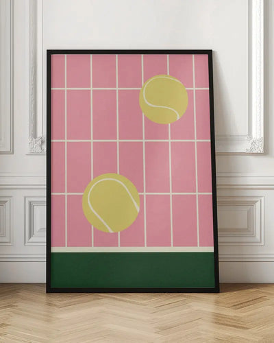 Tennis Kitchen - Stretched Canvas, Poster or Fine Art Print I Heart Wall Art