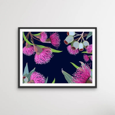 The Colours Of The Bush - Australian Native Eucalyptus Art Print Stretched Canvas Wall Art - I Heart Wall Art