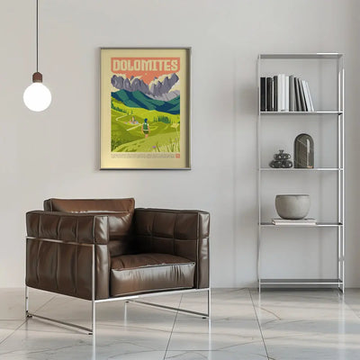 The Dolomites - Stretched Canvas, Poster or Fine Art Print I Heart Wall Art