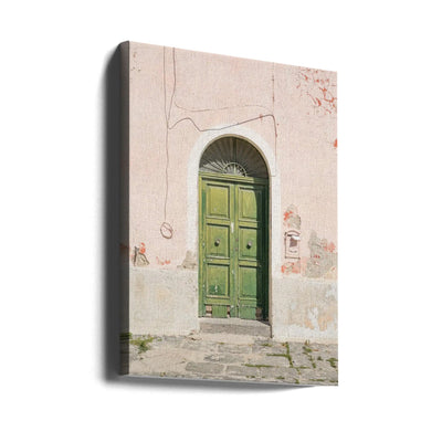 The Green Door - Stretched Canvas, Poster or Fine Art Print I Heart Wall Art