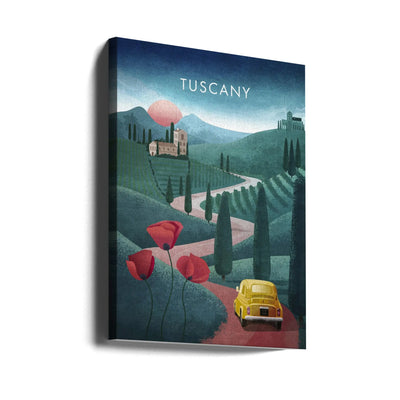 Tuscanytext - Stretched Canvas, Poster or Fine Art Print I Heart Wall Art