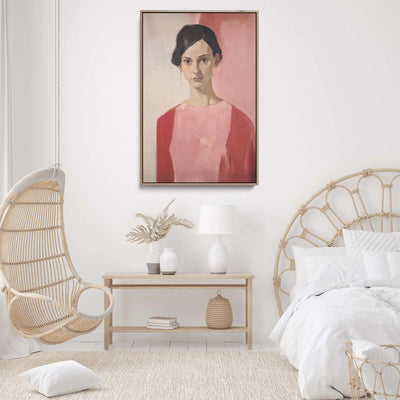 Woman In Red - Art Print or Stretched Canvas Wall Art I Heart Wall Art Australia