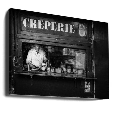 Creperie Montmartre - Stretched Canvas, Poster or Fine Art Print I Heart Wall Art