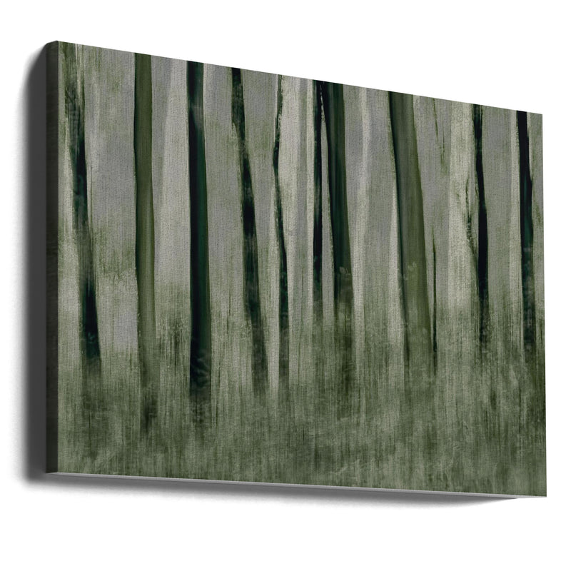 Trees in motion - Stretched Canvas, Poster or Fine Art Print I Heart Wall Art