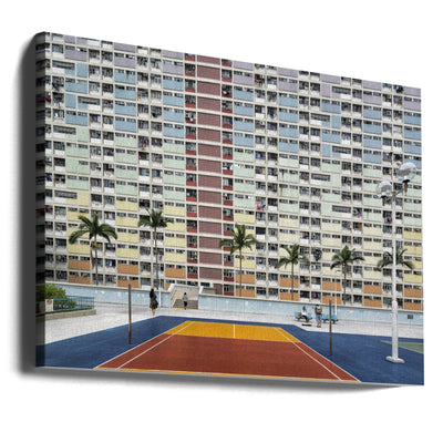 Choi Hung Estate - Stretched Canvas, Poster or Fine Art Print I Heart Wall Art