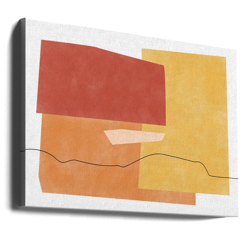 Abstract Horizons - Stretched Canvas, Poster or Fine Art Print I Heart Wall Art