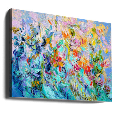 Dance Of Garden Faeries - Stretched Canvas, Poster or Fine Art Print I Heart Wall Art