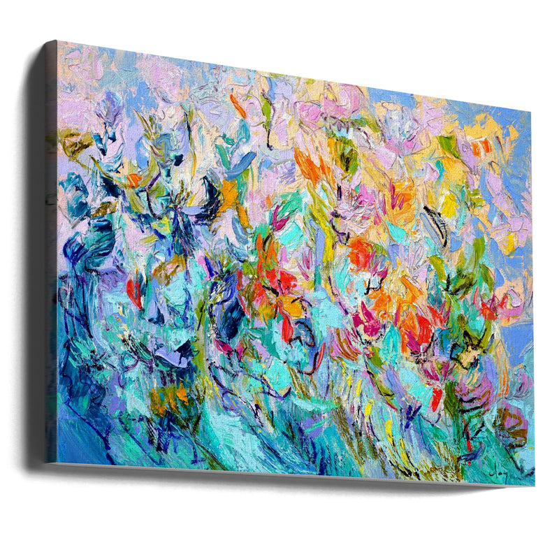 Dance Of Garden Faeries - Stretched Canvas, Poster or Fine Art Print I Heart Wall Art