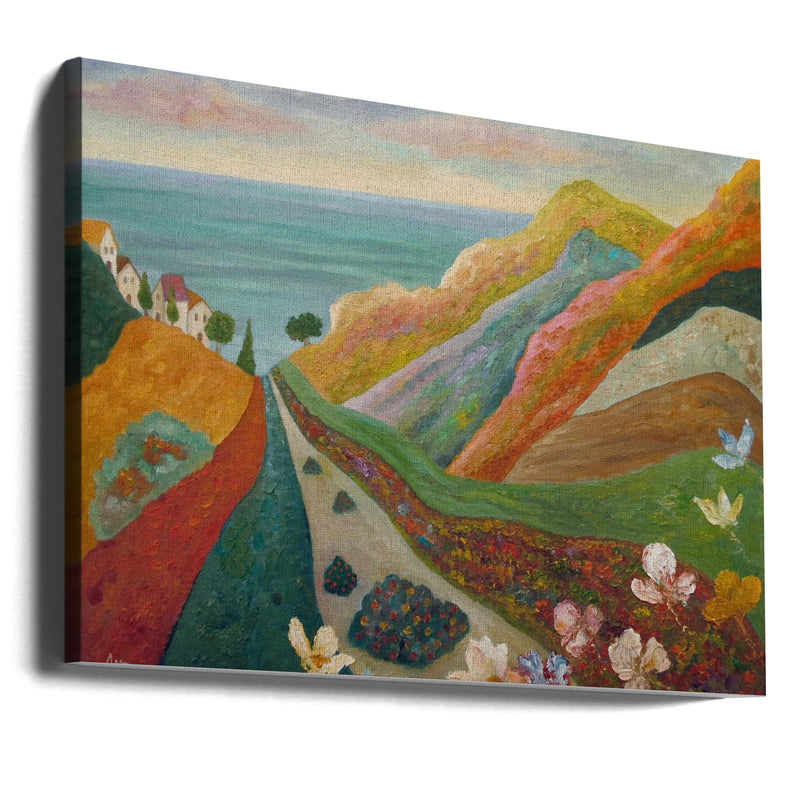 Tides of Bloom - Stretched Canvas, Poster or Fine Art Print I Heart Wall Art