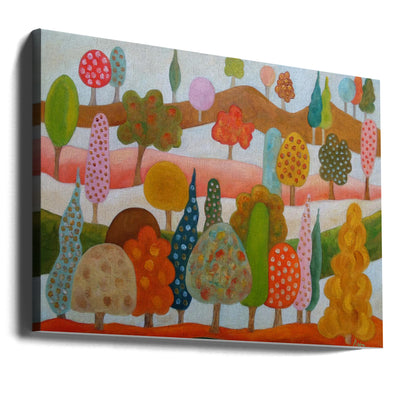 Autumn Joy - Stretched Canvas, Poster or Fine Art Print I Heart Wall Art