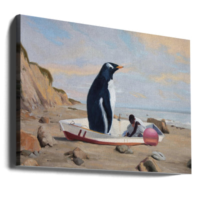 The Sea Level Is Rising - Stretched Canvas, Poster or Fine Art Print I Heart Wall Art