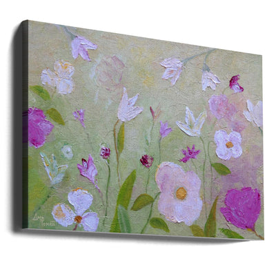 Summer Garden - Stretched Canvas, Poster or Fine Art Print I Heart Wall Art