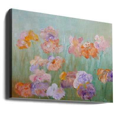 Sprouting Hues - Stretched Canvas, Poster or Fine Art Print I Heart Wall Art