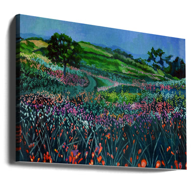 Field of Flowers - Stretched Canvas, Poster or Fine Art Print I Heart Wall Art