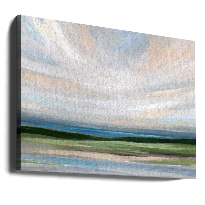 At Sunrise - Stretched Canvas, Poster or Fine Art Print I Heart Wall Art