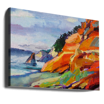 Oregon Coast - Stretched Canvas, Poster or Fine Art Print I Heart Wall Art