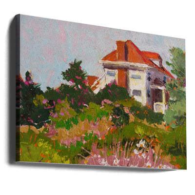 The Pamet Road Hostel 2 - Stretched Canvas, Poster or Fine Art Print I Heart Wall Art