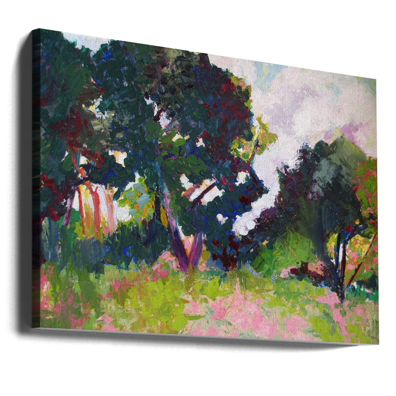 Trees In the Distance - Stretched Canvas, Poster or Fine Art Print I Heart Wall Art