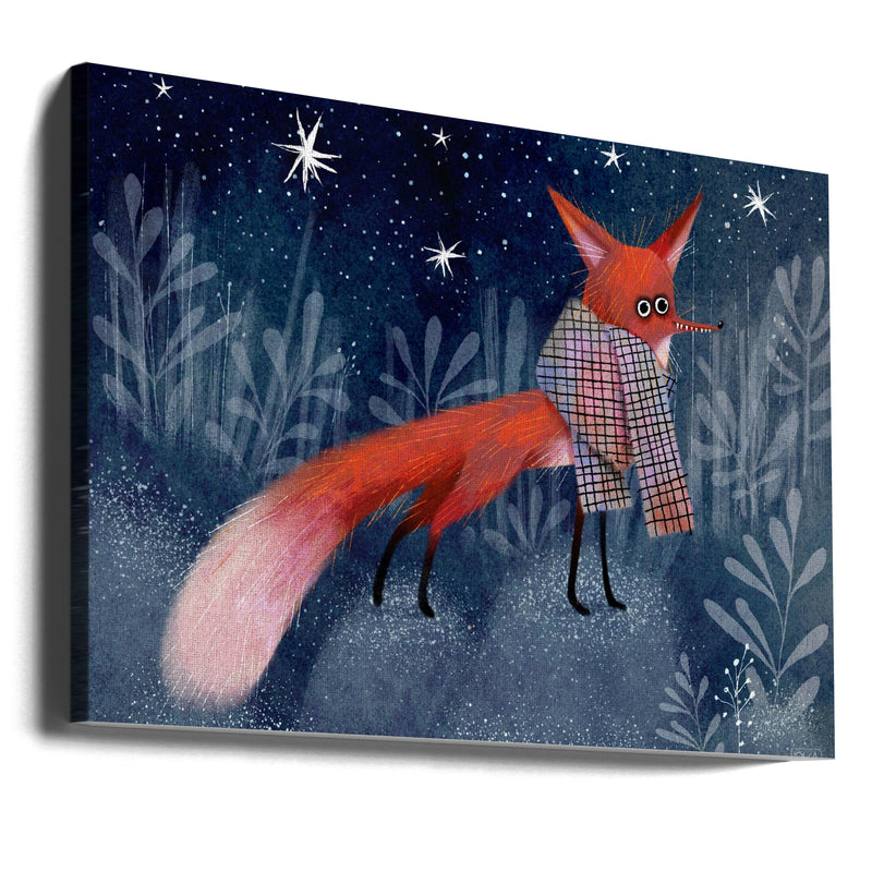 Fox - Stretched Canvas, Poster or Fine Art Print I Heart Wall Art