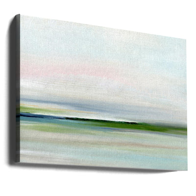 Spring Coast - Stretched Canvas, Poster or Fine Art Print I Heart Wall Art