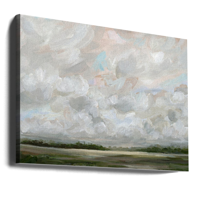 Muted Prairie - Stretched Canvas, Poster or Fine Art Print I Heart Wall Art