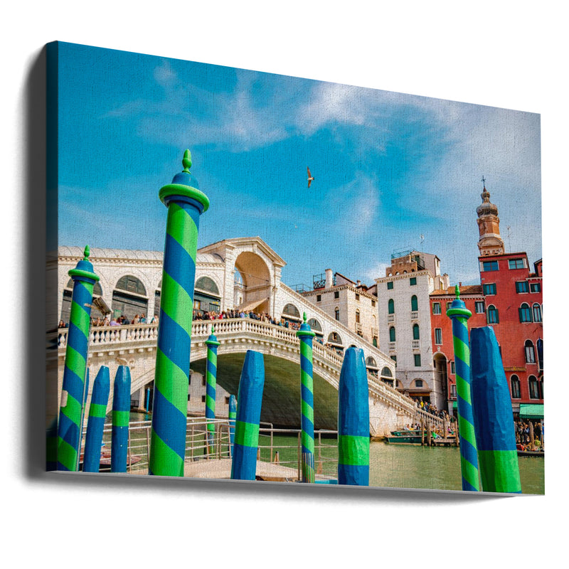 The City of Love - Stretched Canvas, Poster or Fine Art Print I Heart Wall Art