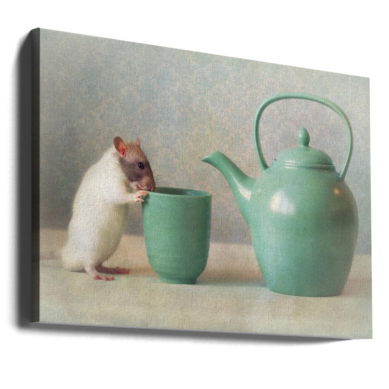 The Teapot - Stretched Canvas, Poster or Fine Art Print I Heart Wall Art