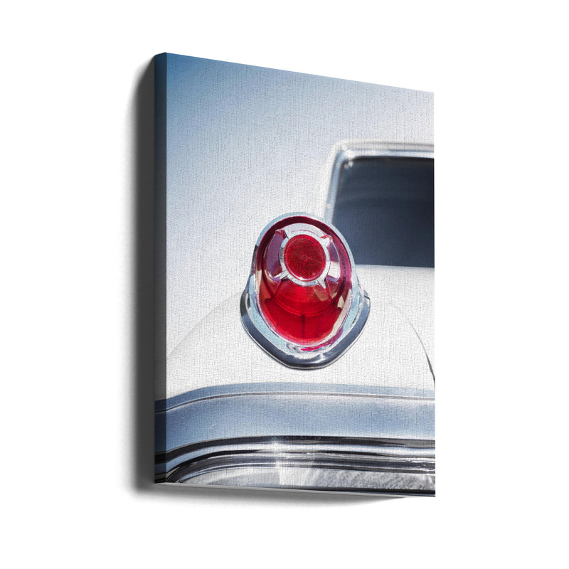 US classic car 1962 Monterey taillight - Stretched Canvas, Poster or Fine Art Print I Heart Wall Art