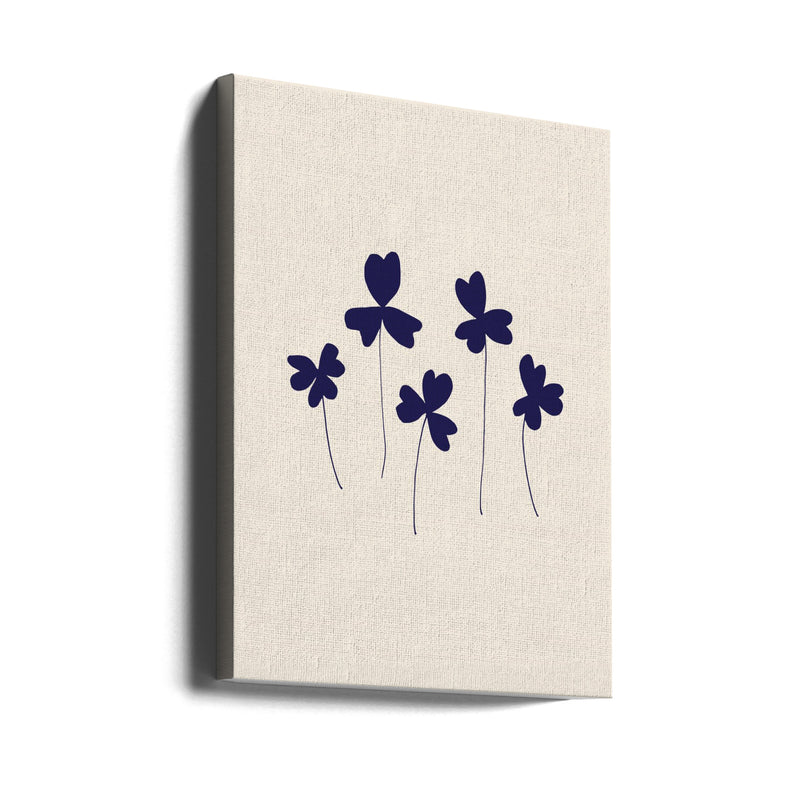 Blue Sorrel - Stretched Canvas, Poster or Fine Art Print I Heart Wall Art