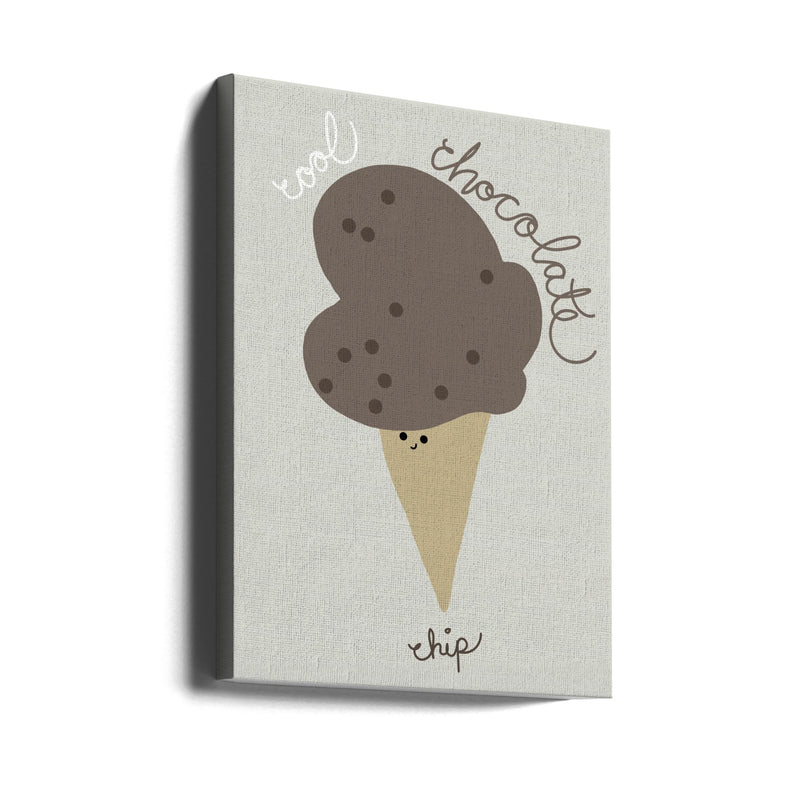 Chocolate Chip - Stretched Canvas, Poster or Fine Art Print I Heart Wall Art