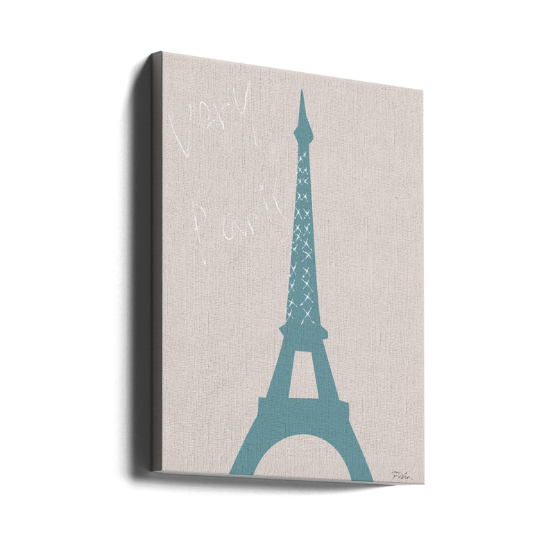 Very Paris - Stretched Canvas, Poster or Fine Art Print I Heart Wall Art