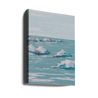 Seascape - Stretched Canvas, Poster or Fine Art Print I Heart Wall Art