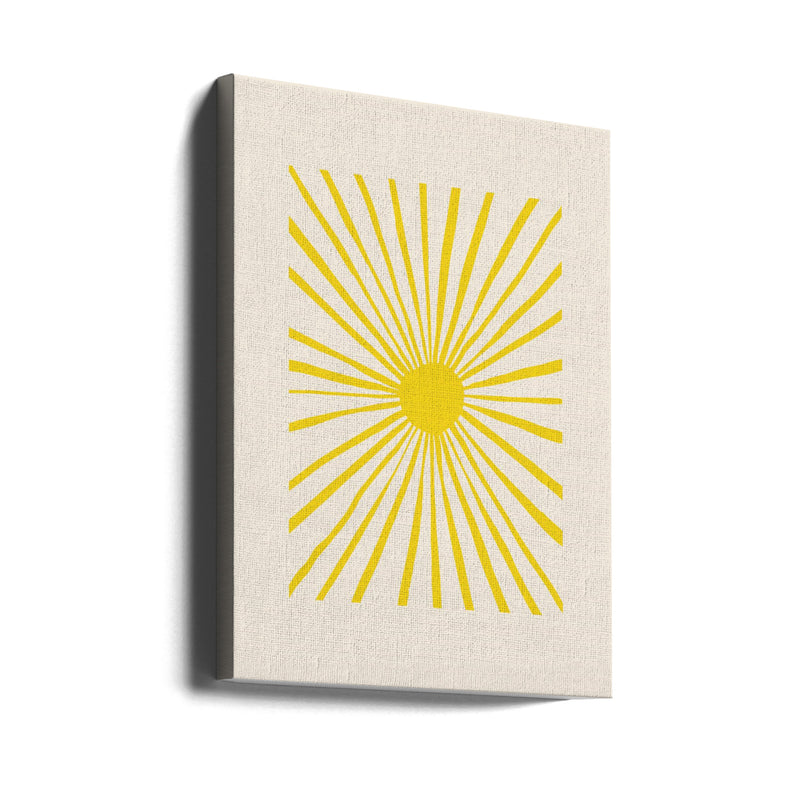 The Sun - Stretched Canvas, Poster or Fine Art Print I Heart Wall Art