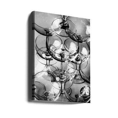 Champagne tower_8 - Stretched Canvas, Poster or Fine Art Print I Heart Wall Art