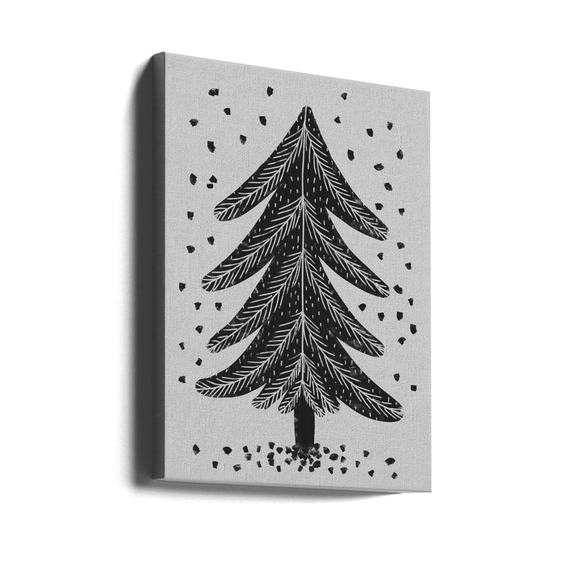 Pine Tree - Stretched Canvas, Poster or Fine Art Print I Heart Wall Art