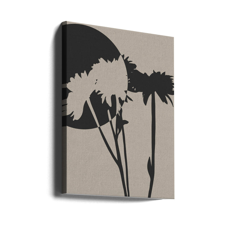 Abstract Flower  01 - Stretched Canvas, Poster or Fine Art Print I Heart Wall Art