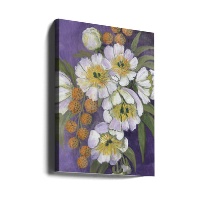 Choi painterly bouquet - Stretched Canvas, Poster or Fine Art Print I Heart Wall Art