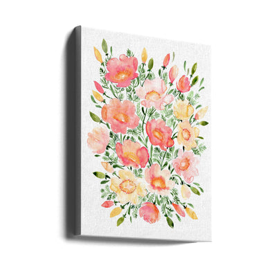 Winterlynn bouquet - Stretched Canvas, Poster or Fine Art Print I Heart Wall Art