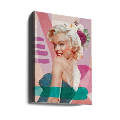 Marilyn is Back - Stretched Canvas, Poster or Fine Art Print I Heart Wall Art