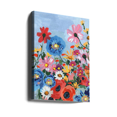 Meadow In June - Stretched Canvas, Poster or Fine Art Print I Heart Wall Art