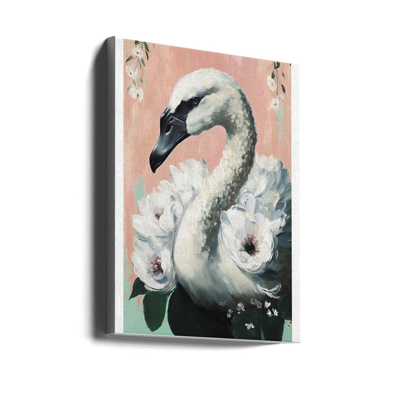 The Swan - Stretched Canvas, Poster or Fine Art Print I Heart Wall Art