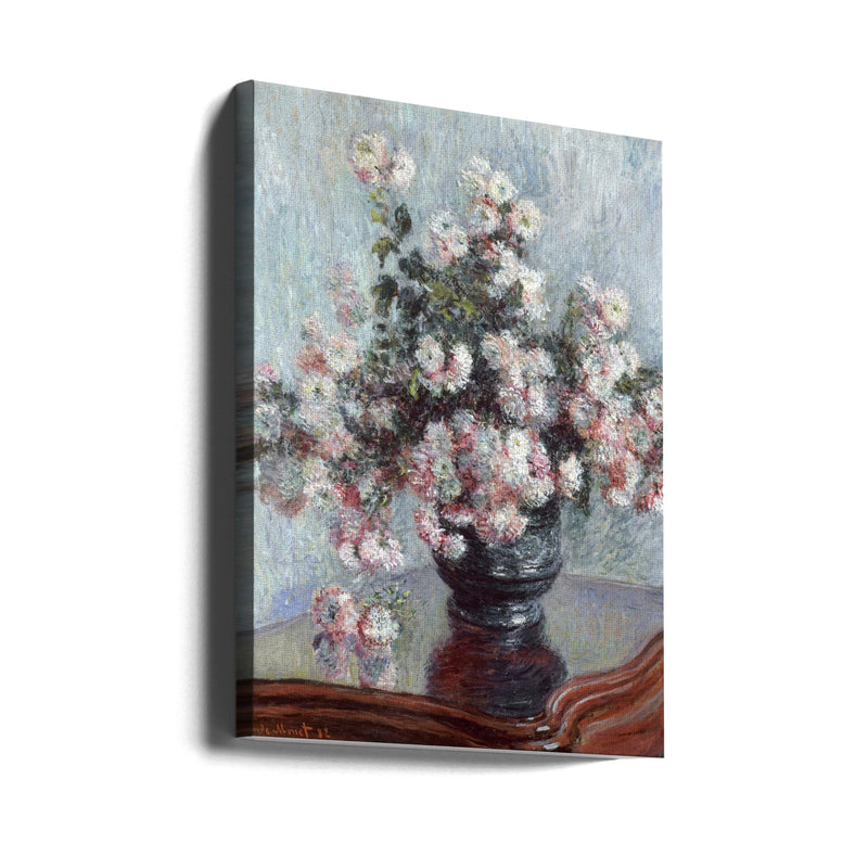 Chrysanthemums - Stretched Canvas, Poster or Fine Art Print I Heart Wall Art