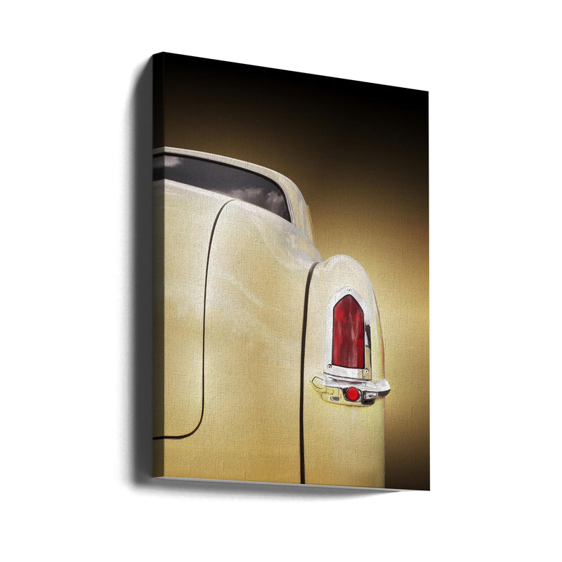 American classic car Coronet 1950 taillight - Stretched Canvas, Poster or Fine Art Print I Heart Wall Art