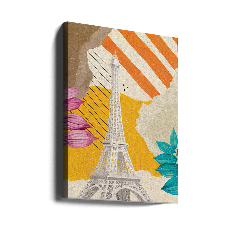 Spring in Paris - Stretched Canvas, Poster or Fine Art Print I Heart Wall Art