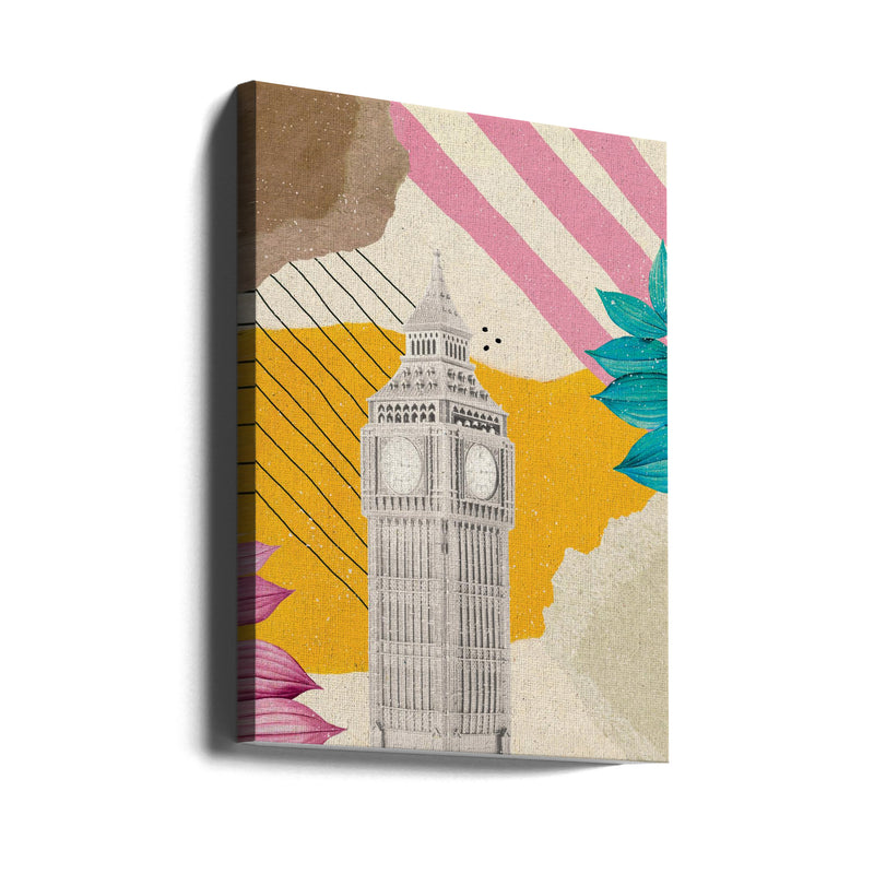 London Vibes - Stretched Canvas, Poster or Fine Art Print I Heart Wall Art