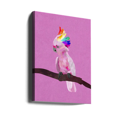 Pride Galah - Stretched Canvas, Poster or Fine Art Print I Heart Wall Art