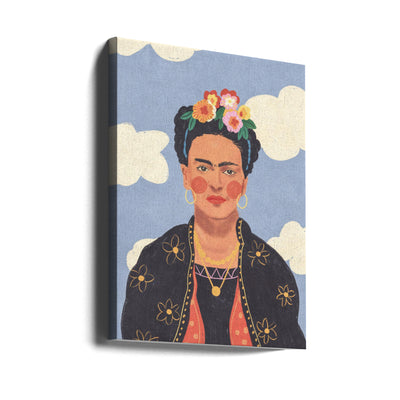 Frida 2 - Stretched Canvas, Poster or Fine Art Print I Heart Wall Art