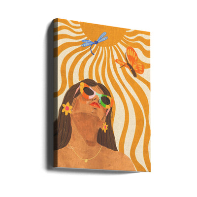 Sunny - Stretched Canvas, Poster or Fine Art Print I Heart Wall Art